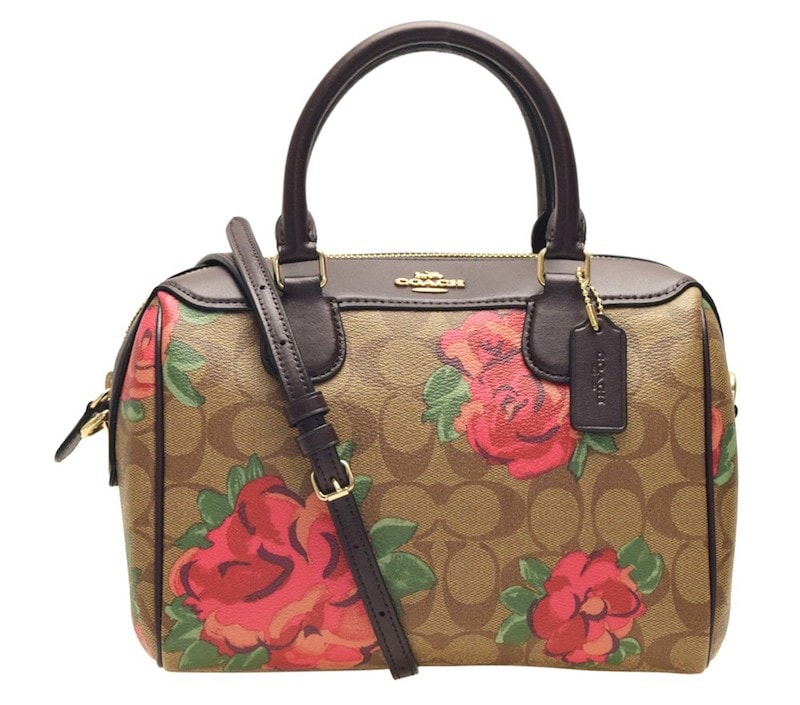 春っぽく合わせるならCOACH(コーチ)の花柄バッグはどう？安く購入する方法は？