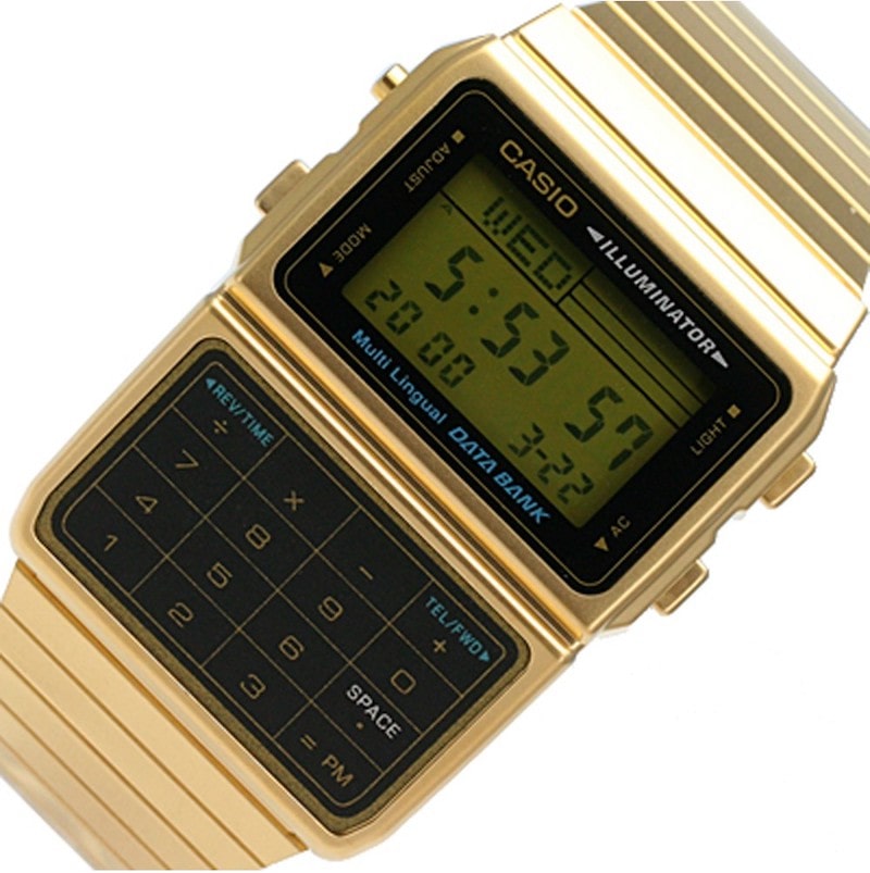 レトロで1万円以下の腕時計なら？CASIO(カシオ)のデータバンクがオススメ